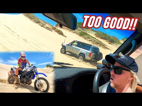 TURBO Patrols back at the Dunes!! + Offroad Road Bike GSR750