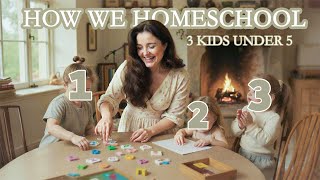 Career Overview Our Flexible Homeschool Rhythm for Preschool & Kindergarten | Full Tour