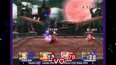 Project M Showdown II - Ryoko & leelue vs Zhime & Risky LF (part 1)