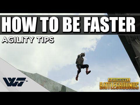 GUIDE: How to be FASTER - A collection of agility tips for PUBG