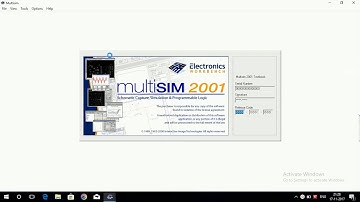 Relaxation oscillator simulation using multisim simulator