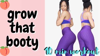 10 min booty pump workout | How to GROW YOUR BOOTY INSTANTLY 2021!!!