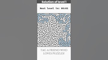 Can You Solve This Maze Puzzle? 🧠 Brain Game Challenge!