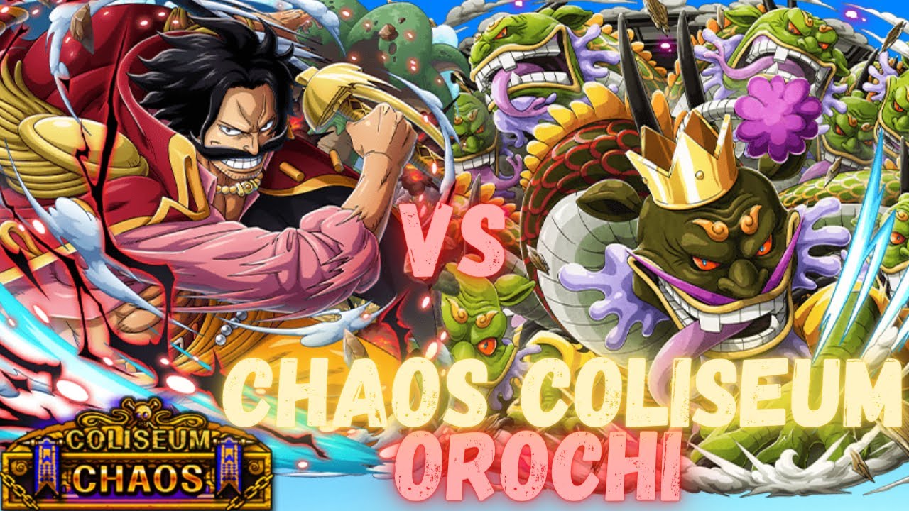 Colosseum Orochi! 50 Stamina VS Supertype Gold Roger (OPTC)