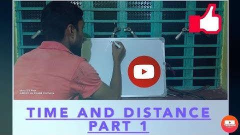 TIME AND DISTANCE .Part 1. For Army Gd ,SSC Gd(Bsf,crpf,cisf,Itbp)and other Competitive examination.