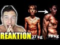 Heftige Fitness Transformation eines 17-Jährigen | Sascha Huber Reaktion