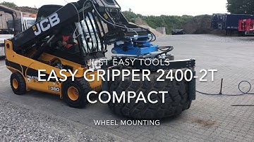Wheel mounting using Easy Gripper 2400-2T Compact
