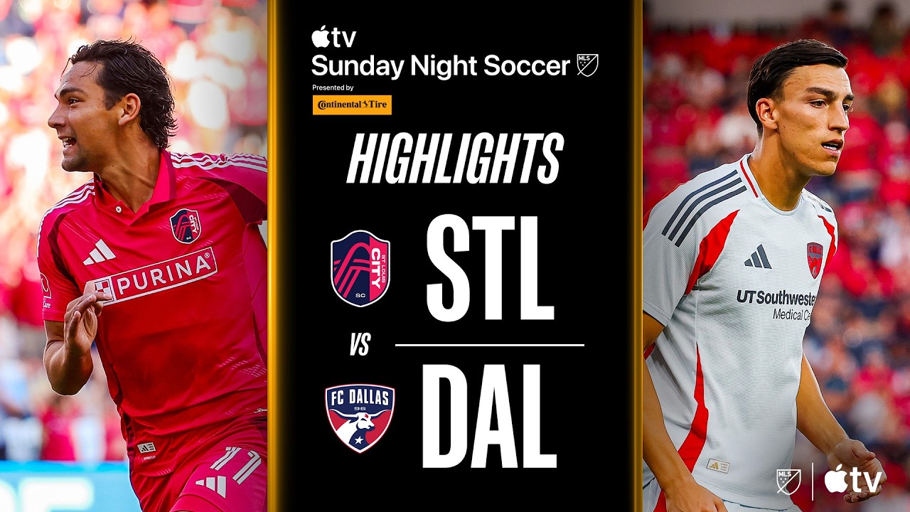 [MLS] 세인트루이스 시티 SC 3 : 3 FC 댈러스 경기 결과·하이라이트