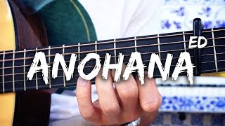 (Anohana ED) Secret Base - Fingerstyle Guitar Cover (with TABS)