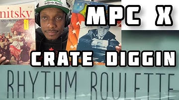 Crate Diggin MPC X Sampling Vinyl Records Into Boom Bap Drums