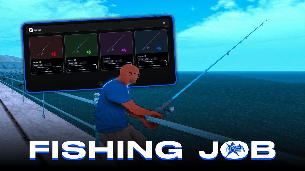 Nasa Roleplay – Fishing Job (MTA:SA) - YouTube