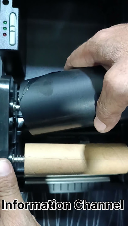 TSC Barcode printer TTP 244 Ribbon Loading #printer #barcodeprinter #tscprinter #foryou #viralvideo