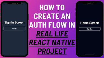 React Native Real Life Auth Flow Tutorial | How to Setup Authentication Flow in React Native Expo