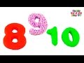 Learn To Count 0 To 10 With Egg Numbers Learn Numbers With Surprise Eggs Learning Numbers 