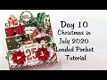 Day 10 Twelve Days of Christmas in Jul 2020 Loaded Christmas Pocket Tutorial Polly's Paper Studio