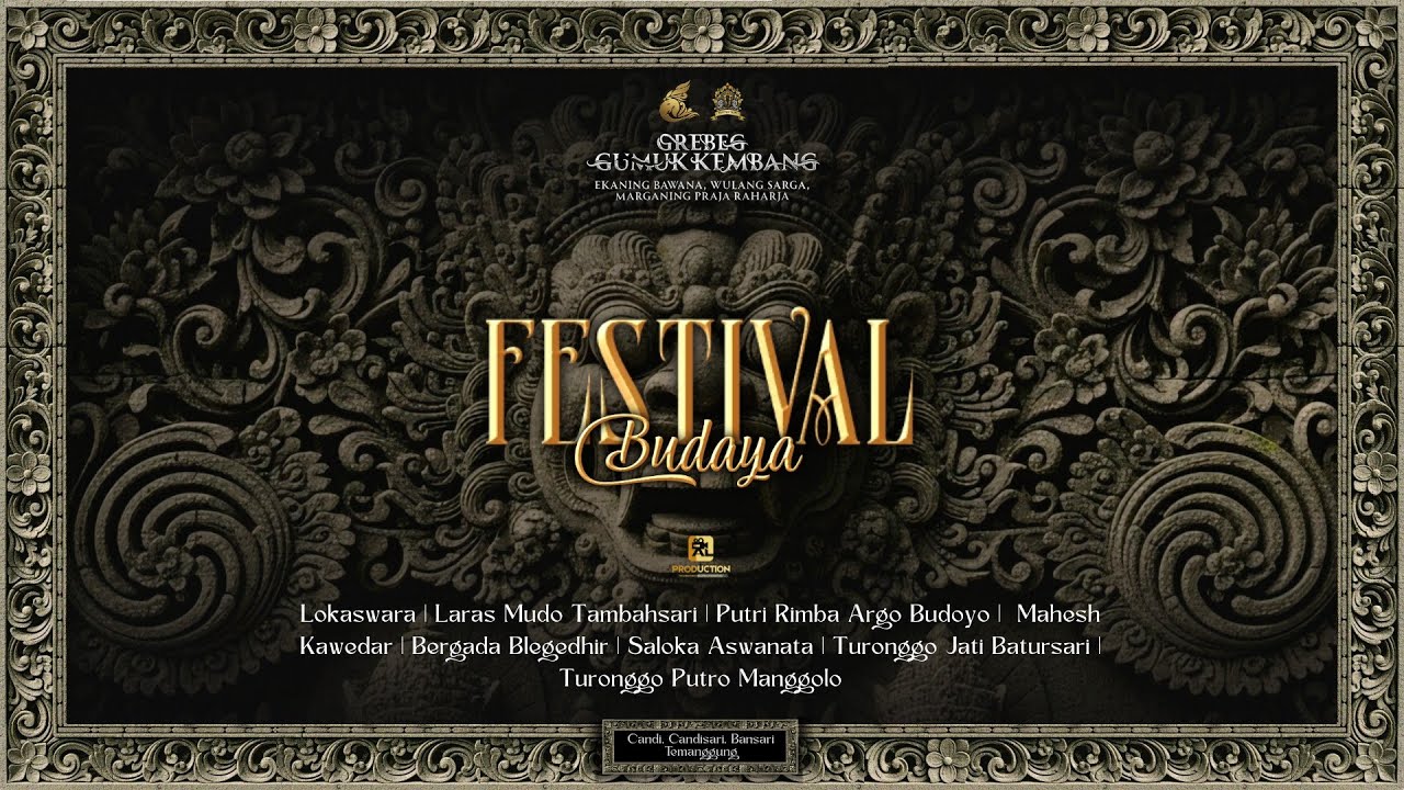 Festival Budaya Dalam Acara Grebek Gumuk Kembang 2026  || Candi Candisari Bansari Temanggung