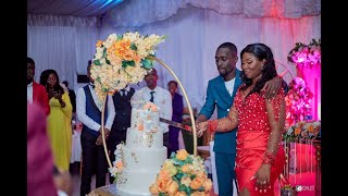 LE GÂTEAU DE MARIAGE DE ROSELINE LAYO