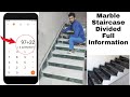 Marble Staircase divided full Information by raunak star marble