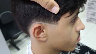 Como Fazer Low Fade Marcado Com Degrade ! Corte Completo