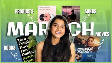 March Wrap-up[ Books, movies, shows and products I loved ] ✨🌸