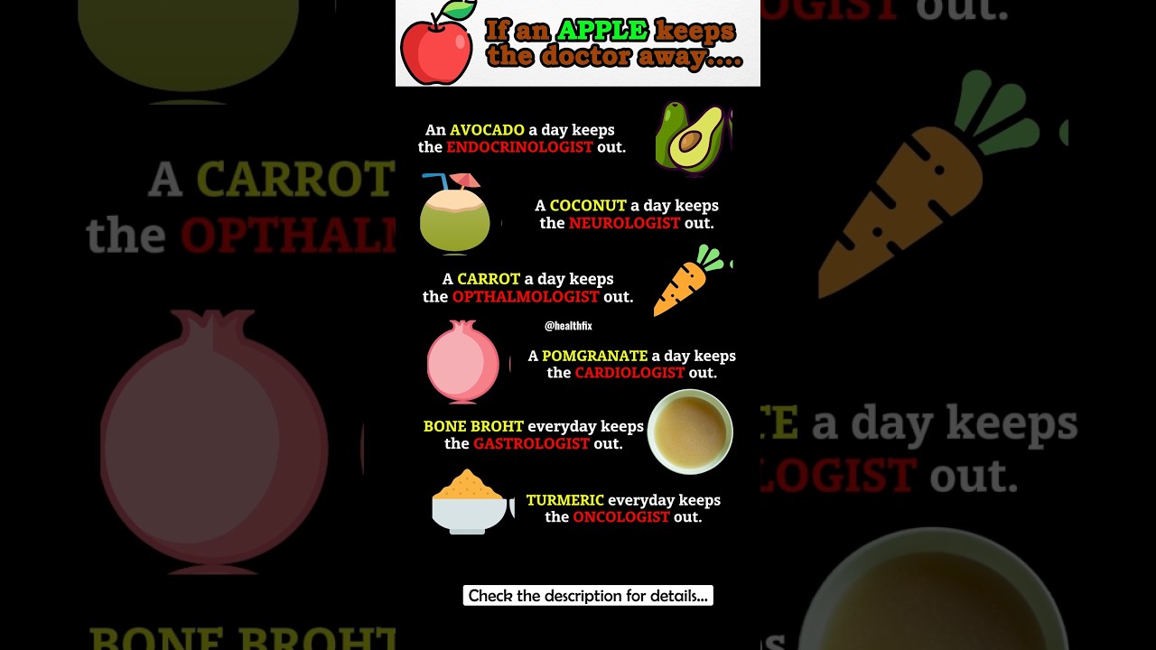 Eat These Everyday to Keep 7 Doctors Away! | Health Tips by Healthfix 🍎💪 