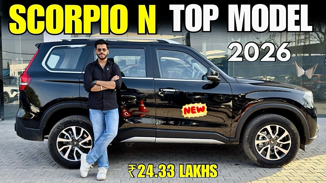 Mahindra Scorpio N Z8L Top Model 2026 Detailed Review ✅ Scorpio N Z8L Diesel Manual Price & Features
