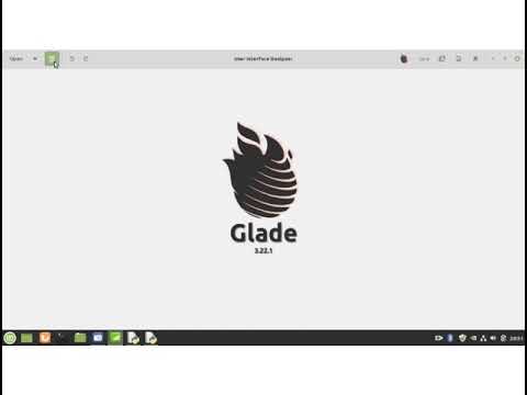 Convert Image to Binary using Glade Phyton (PCD)