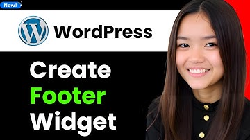 How to Create Footer Widget in Wordpress 2026 (Step By Step)