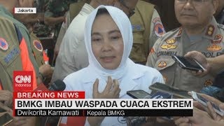 BMKG Imbau Waspada Cuaca Ekstrem