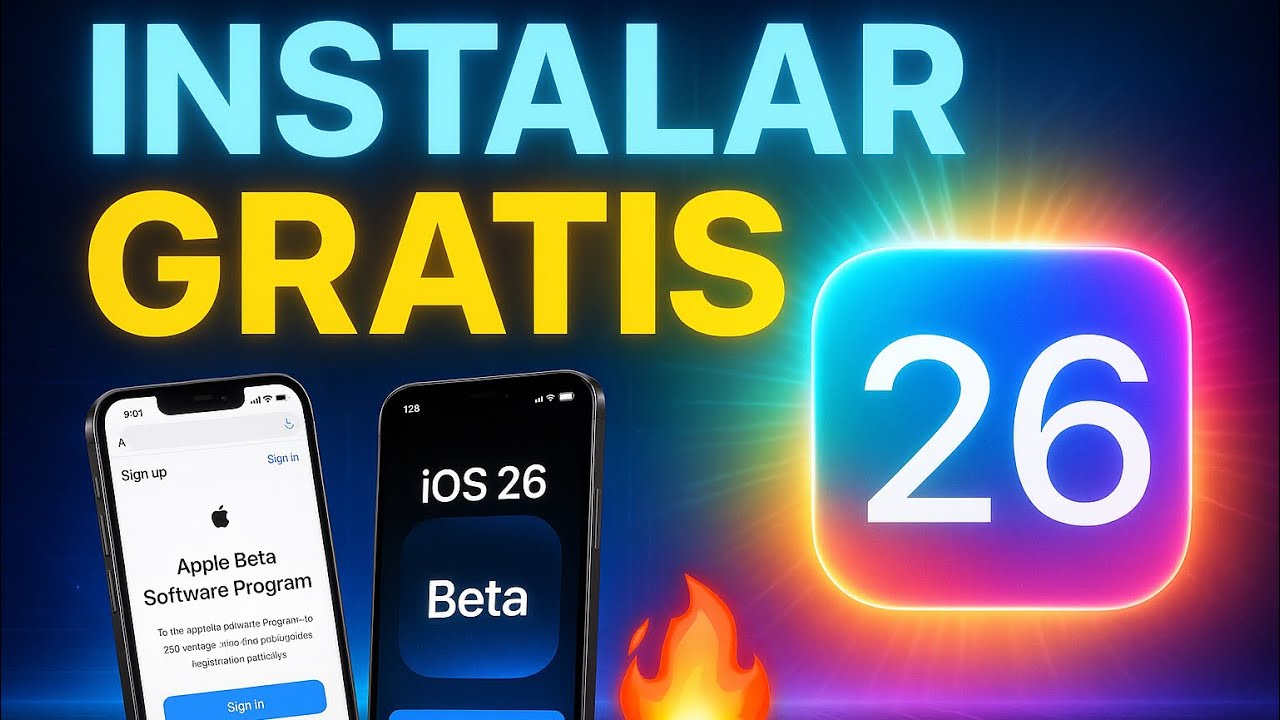 Cómo descargar iOS 26 beta 1 HOY MISMO GRATIS 🔥tutorial rápido