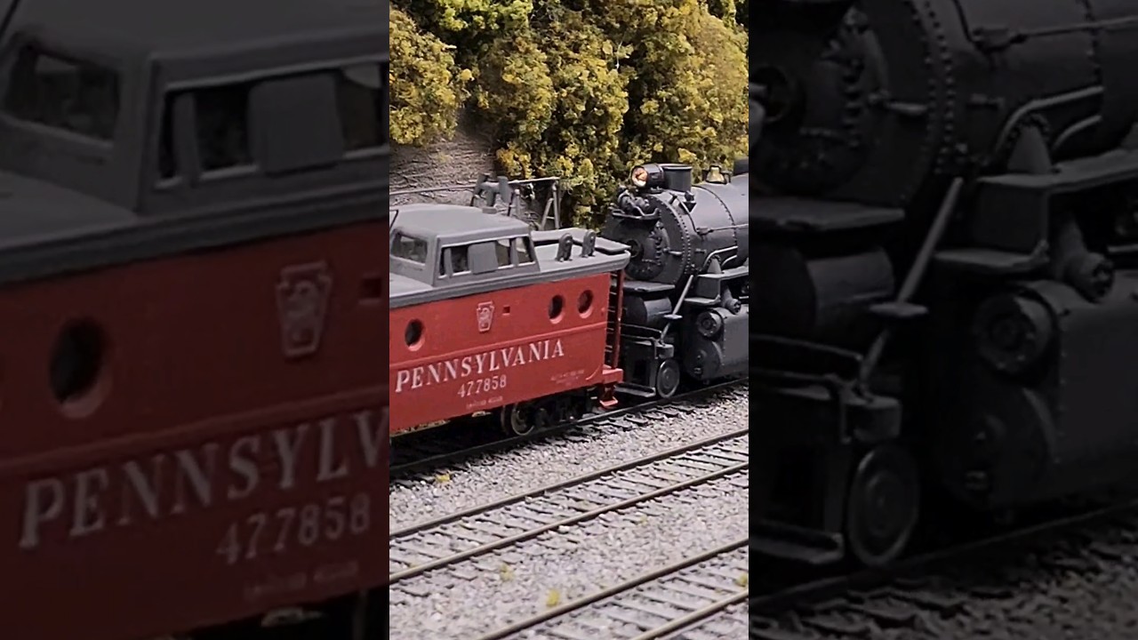 Pennsylvania Railroad Helpers Around Horseshoe Curve! 