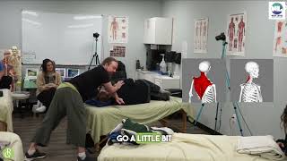 Advanced Upper Back Neck Work on a Table Thai Massage Techniques