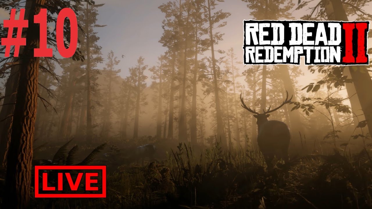 Red Dead Redemption 2 | Part 10 | Live Stream Full Walkthrough - YouTube