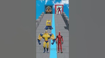 Deadpool vs Wolverine – Who Would You Choose? 😂💥 | Funny Marvel Challenge #shorts