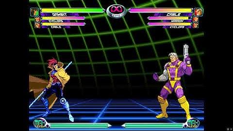 Love of the Fight Moves - Marvel vs Capcom 2 - Gambit