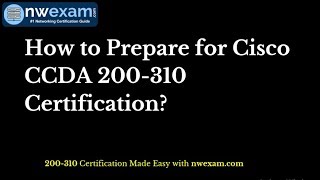 Latest Study Guide | CISCO CCDA 200-310 Certification Exam