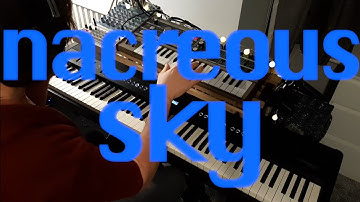 Nacreous Sky - live jam on Korg Microkorg, Korg Volca Sample and Roland FP-60