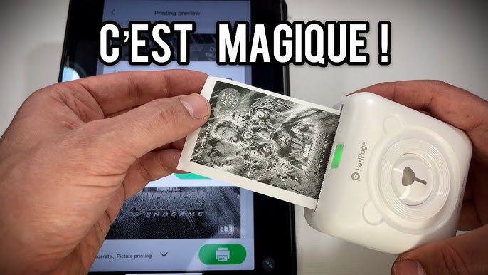 Xiaomi Pocket Printer - La mini imprimante sans encre et pas cher