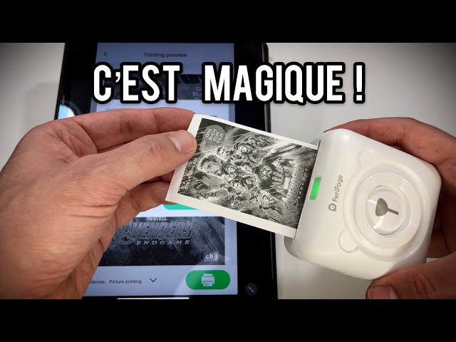 TEST de la PERIPAGE, l'imprimante thermique compacte et ultra