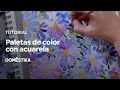 Tutorial acuarela  paletas de color en ilustracin botnica  ana victoria caldern  domestika