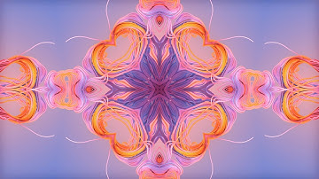 VJ Loop #159 Kaleidoscope Video Background Screensaver 30 Min