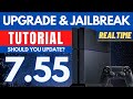 COMPLETE 7.55 PS4 JAILBREAK TUTORIAL | SHOULD YOU UPDATE? | UPGRADE & JAILBREAK | DETAILED TESTING