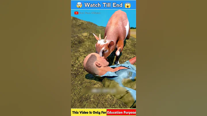 Buried In Manure And Saved By A Goat 😱 #shorts #facts #shortsfeed #3danimation