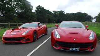 Ferrari F12 vs £500,000 Novitec NLargo
