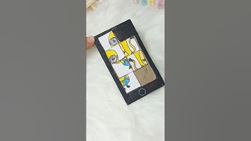 Mega MinionTim Despicable Me 4 puzzle game|#papercraft #shorts#suhema art