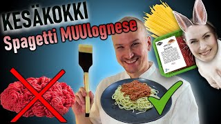 KESÄKOKKI - Spagetti MUUlognese