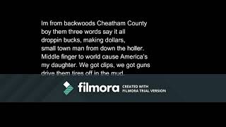 Cheatham County by Ryan Upchurch Lyric Video