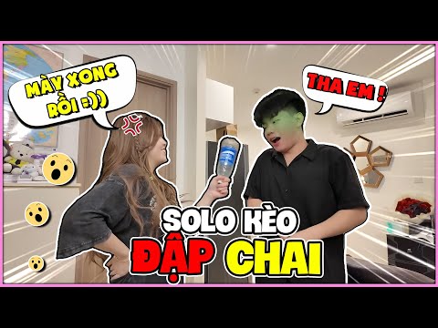 Baby Mon Solo Plays Bottle Smashing Match With "Joi FF" Very Funny