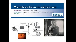 الاختراعات- الاكتشافات- الاليات: Inventions, discoveries, &processes 9 Level 2  Reading, Writing