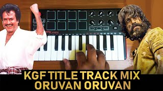 KGF TiTLE BGM X ORUVAN ORUVAN | Cover By Raj Bharath  |#YASH #RAJINIKANTH #RAViBASUR chords